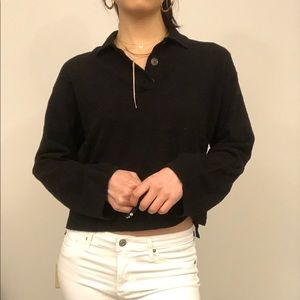 AND OTHER STORIES // POLO BLACK PULLOVER